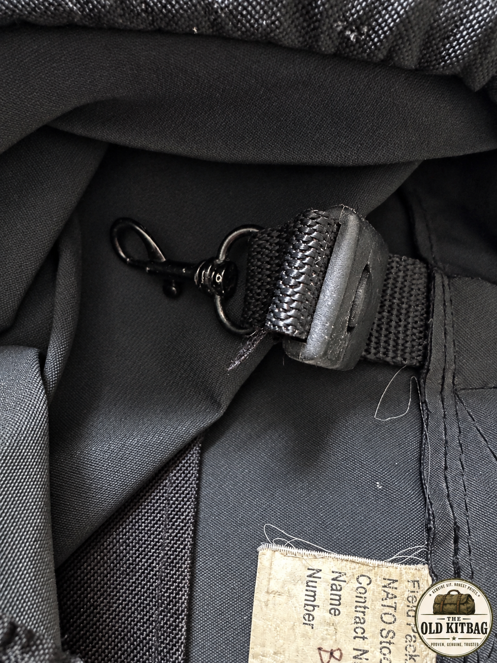 British Military 30L Black Field Pack