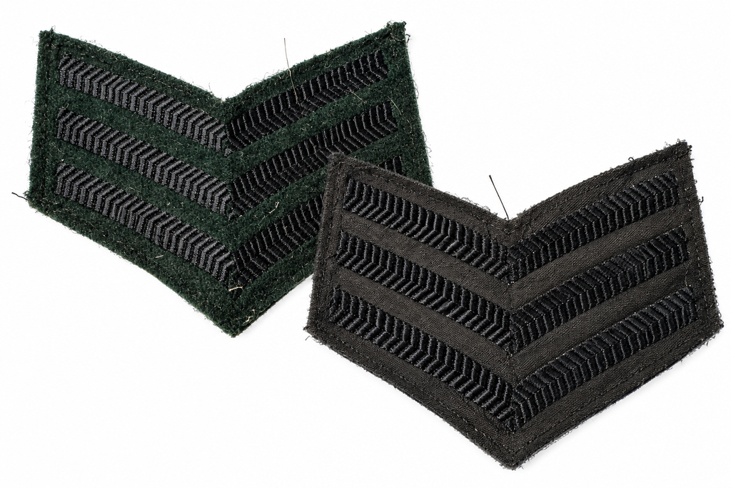 Brigade of Gurkhas Sergeant Rank Chevrons – 3 Bar – Pair