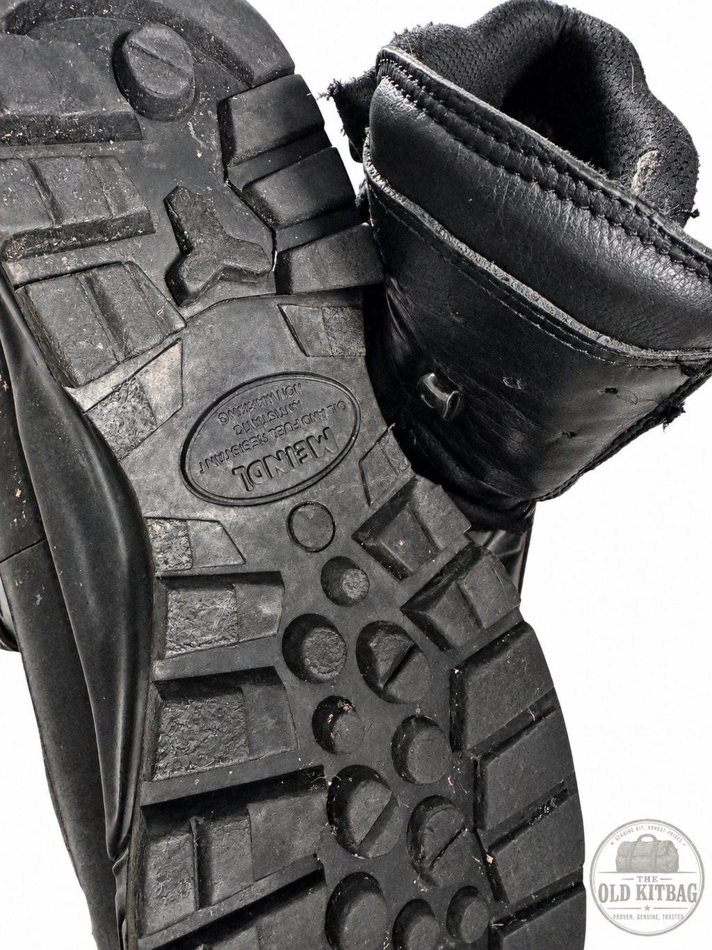 Meindl 37DS-01 Gore-Tex Black Military Combat Boots – Grade 1