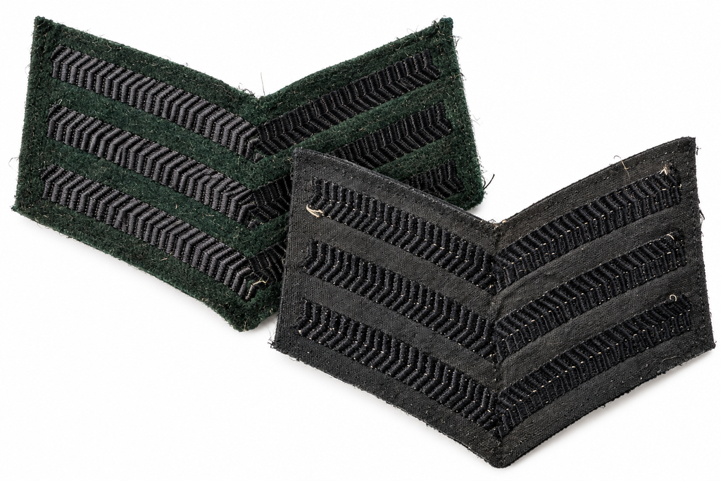Brigade of Gurkhas Sergeant Rank Chevrons – 3 Bar – Pair