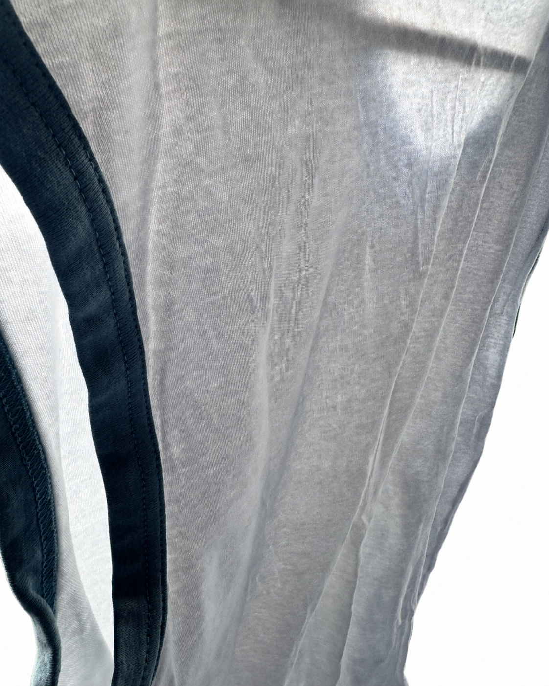 Royal Air Force RAF PTI Sleeveless Training Vest – White & Blue