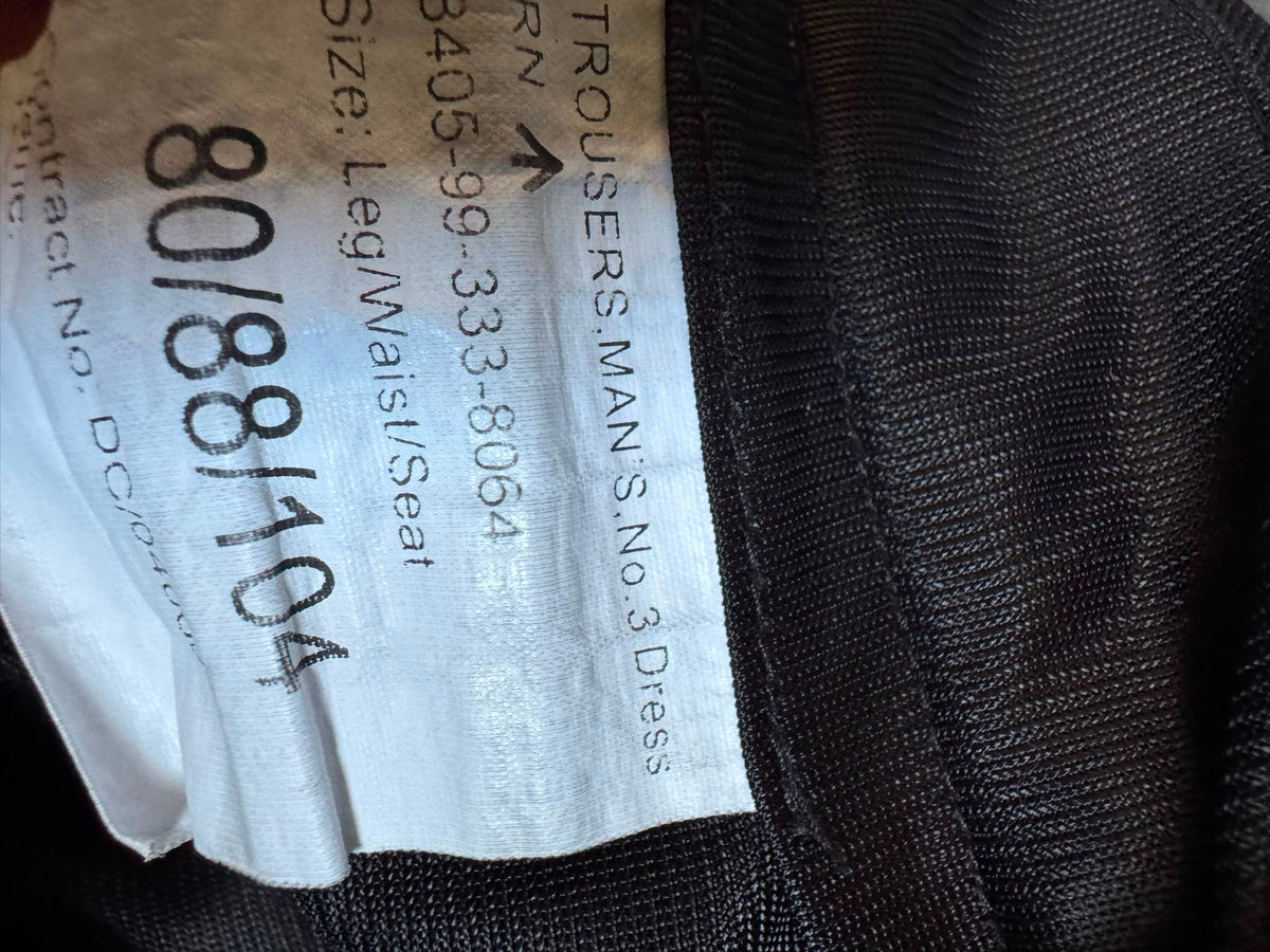 Genuine Royal Navy No.3 Dress Trousers – Black – Various Sizes