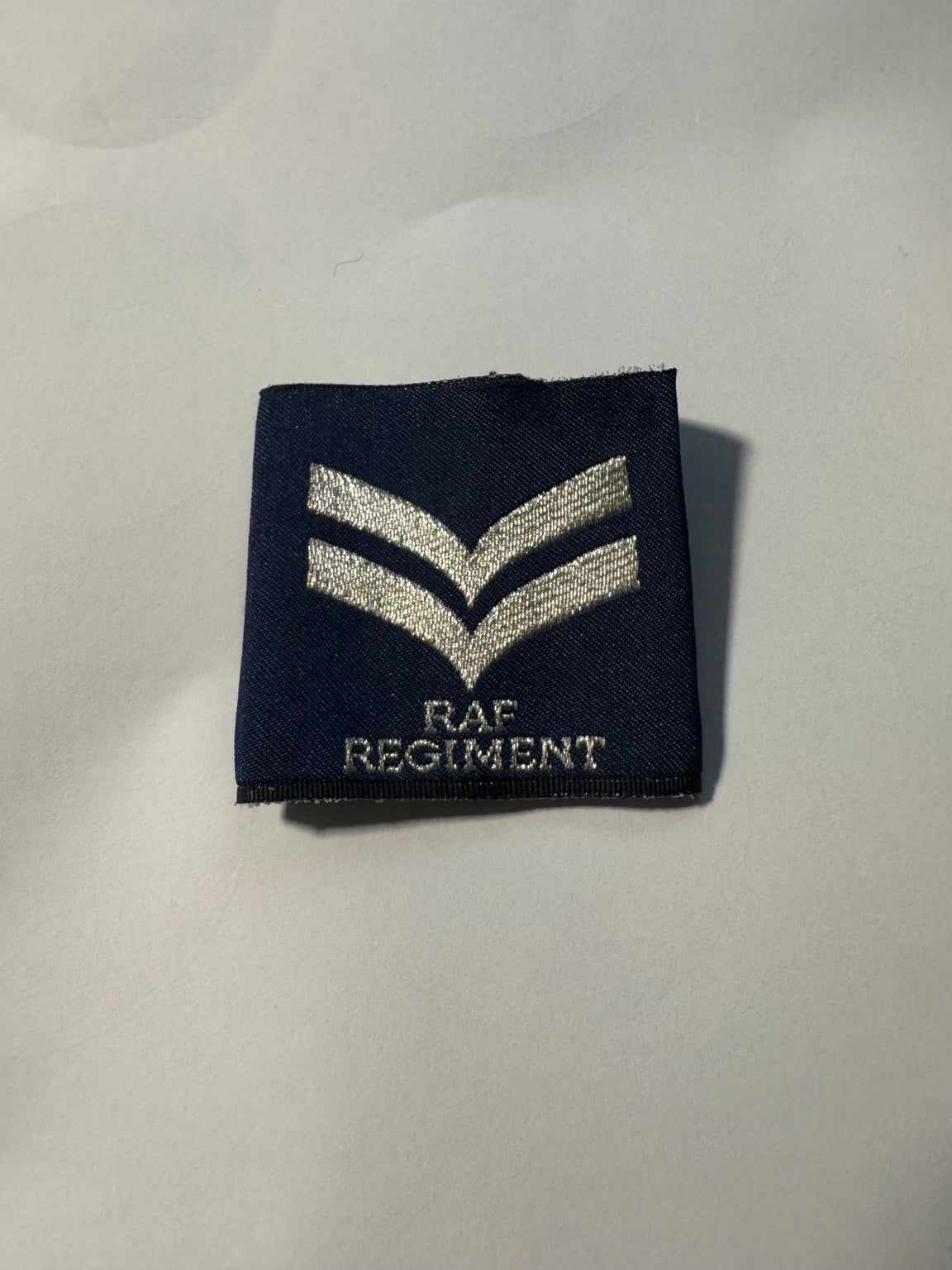 Royal Air Force RAF Rank Badges & Insignia – Blue/Silver