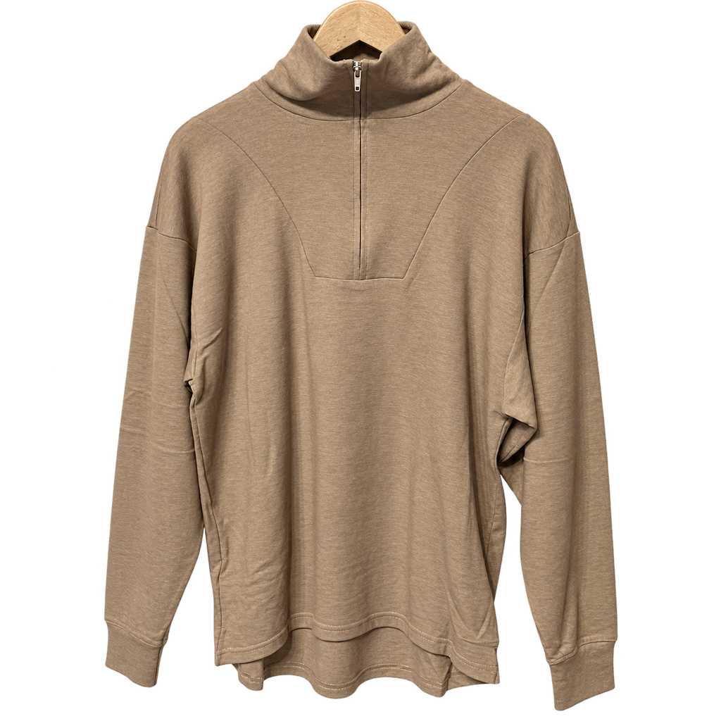 Genuine British Military FR Desert Thermal Undershirt – Quarter Zip Base Layer