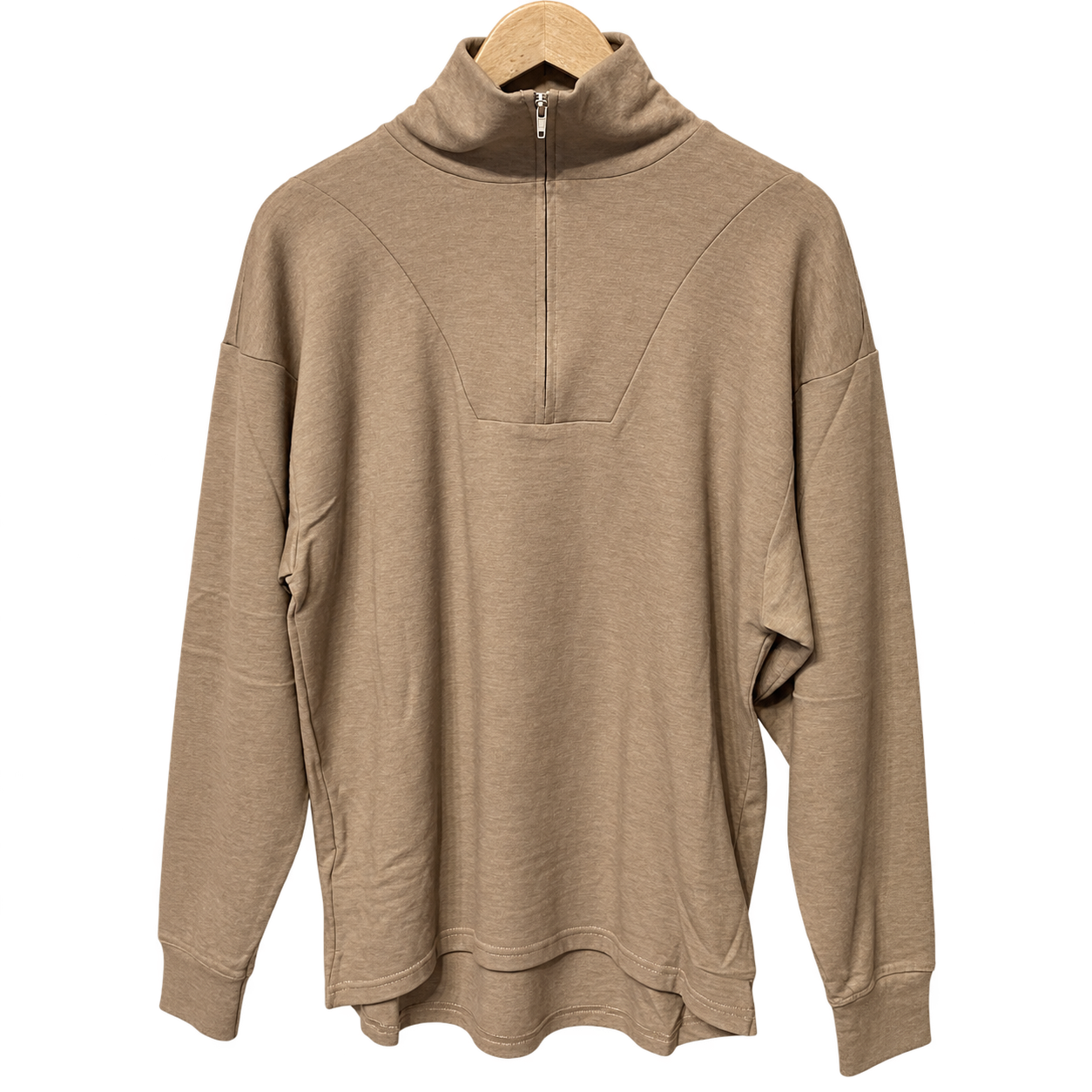 Genuine British Military FR Desert Thermal Undershirt – Quarter Zip Base Layer