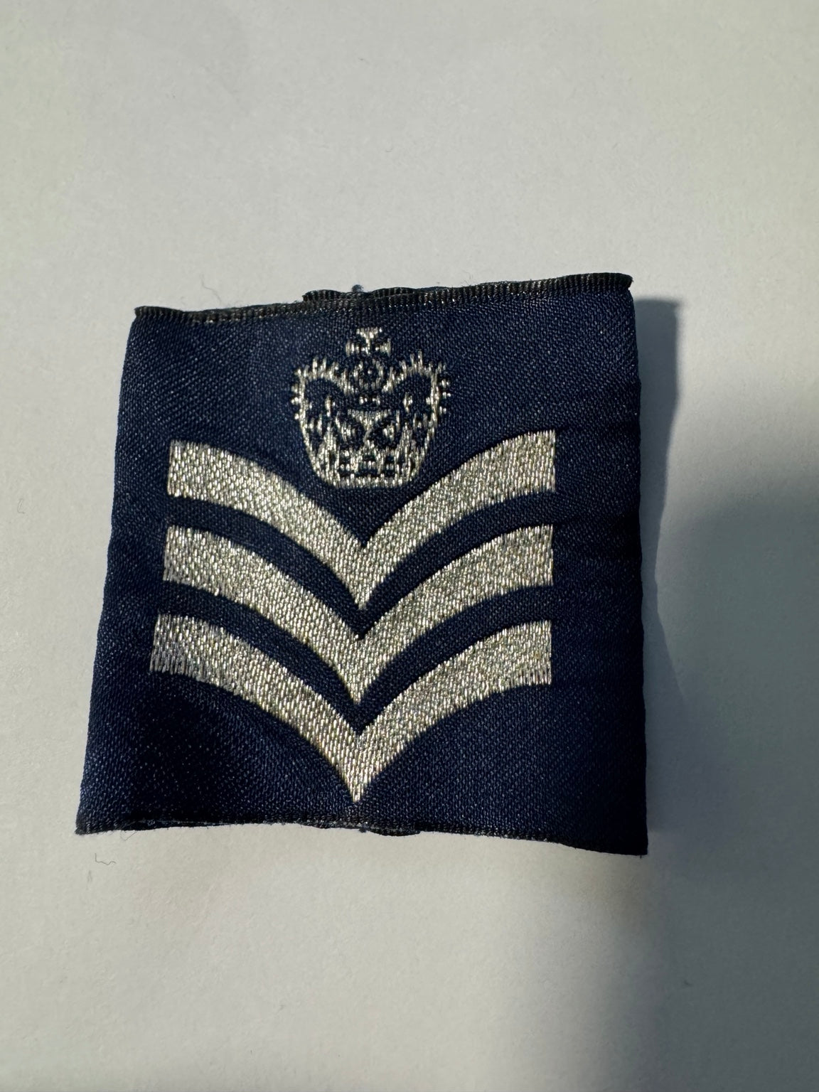 Royal Air Force RAF Rank Badges & Insignia – Blue/Silver