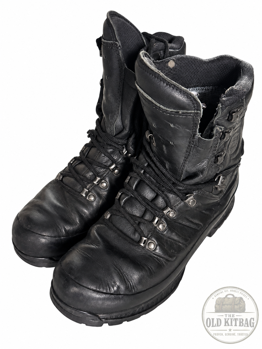 Meindl 37DS-01 Gore-Tex Black Military Combat Boots – Grade 1