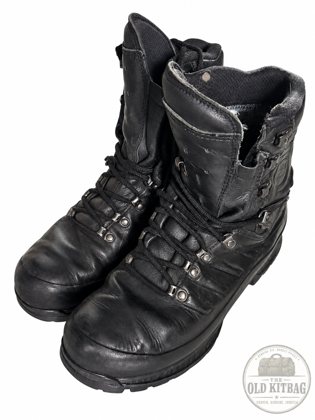 Meindl 37DS-01 Gore-Tex Black Military Combat Boots – Grade 1