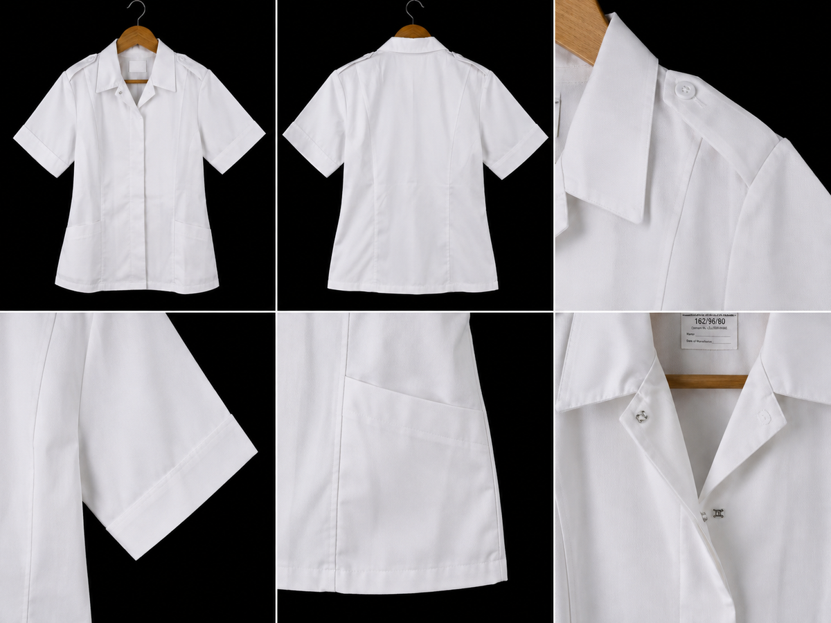 Genuine British Military Tri-Service Nurses’ White Tunic – MOD Issue