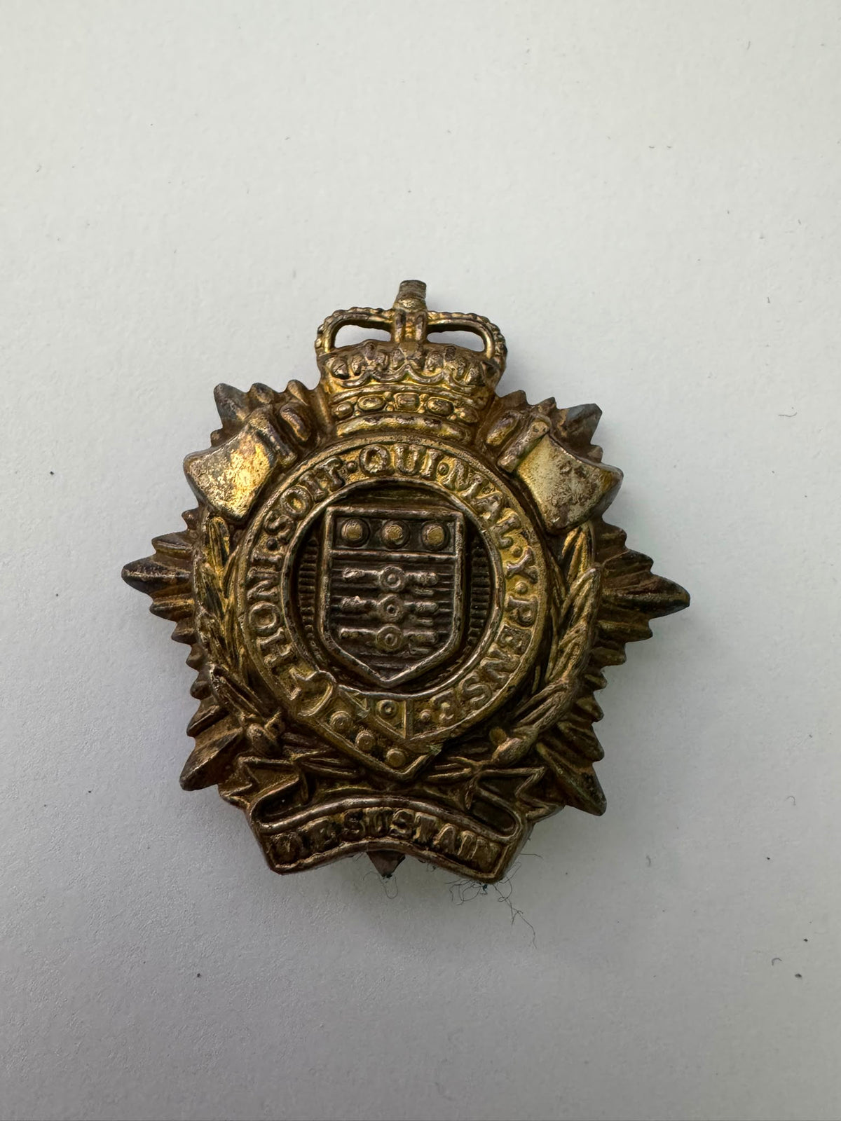 Royal Logistic Corps (RLC) Metal Cap / Beret Badge
