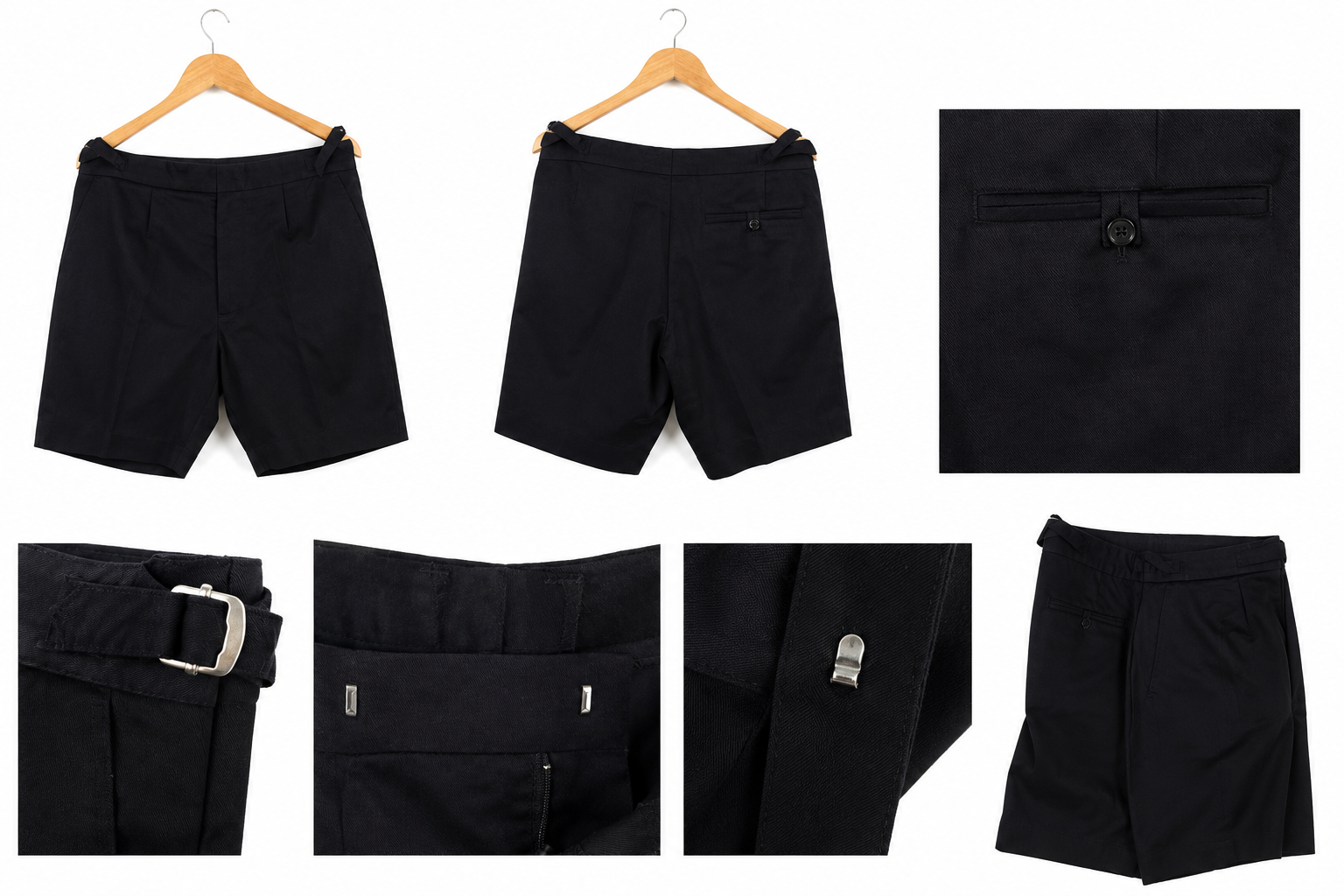 Genuine Royal Navy Man’s Working Shorts – Navy Blue – British Military Issue