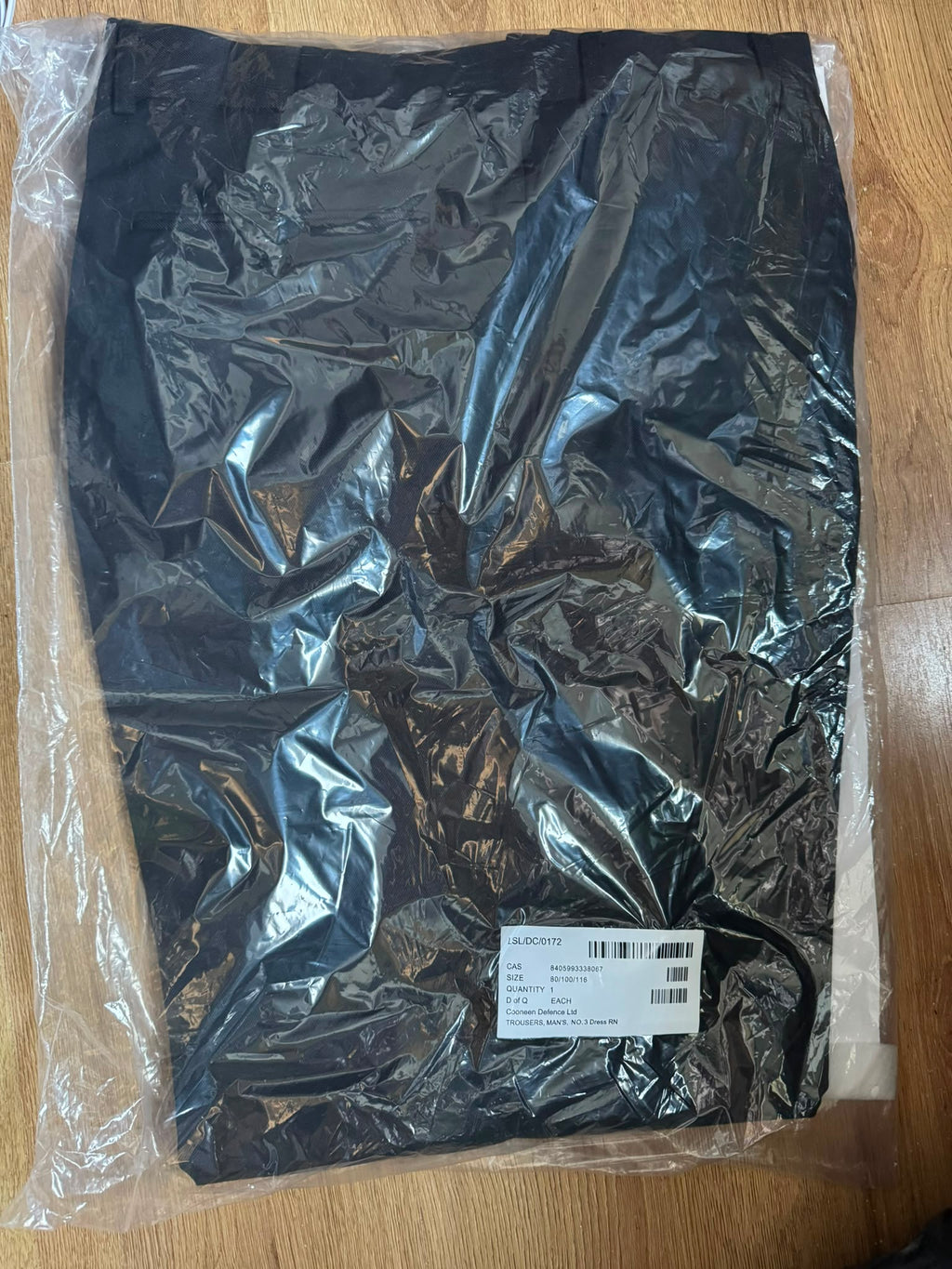 Genuine Royal Navy No.3 Dress Trousers – Black – Various Sizes