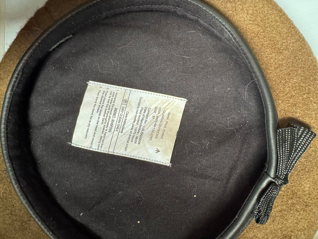 British Army Khaki Beret – Guards & Infantry – Military Surplus