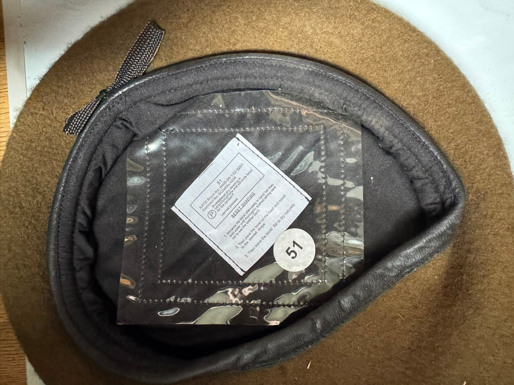 British Army Khaki Beret – Guards & Infantry – Military Surplus