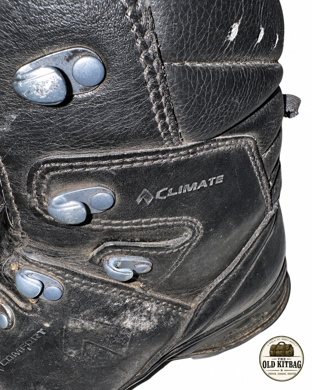 HAIX Commander GTX Black Leather Gore-Tex Military Combat Boots