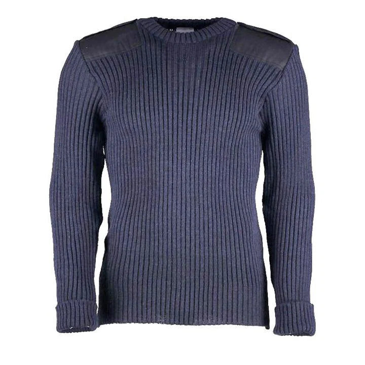 Royal Navy Blue Woolly Pully Jumper – RN Military Knitwear